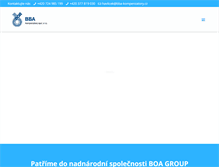 Tablet Screenshot of bba-kompenzatory.cz